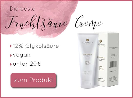 Fruchtsäurepeeling Unterlagerungen
