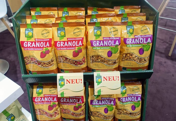 Neuheiten Bohlender Mühle Granola