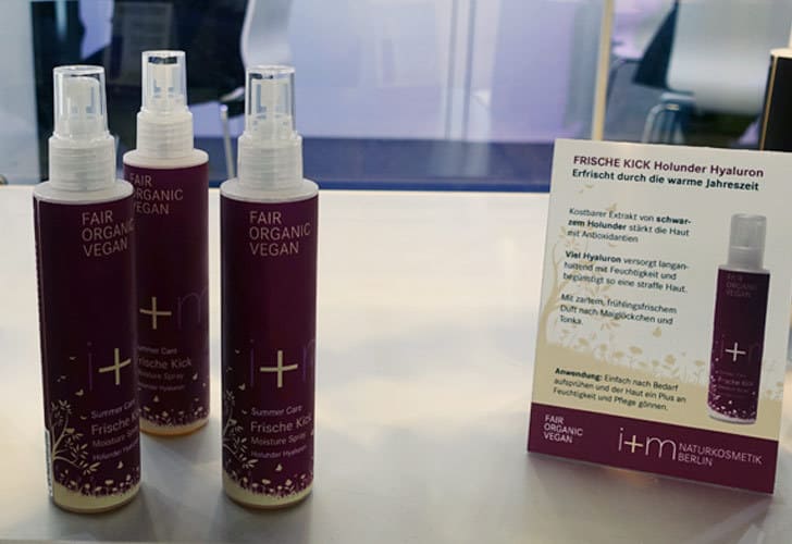 i+m Naturkosmetik Frische Spray Holunder Hyaluron