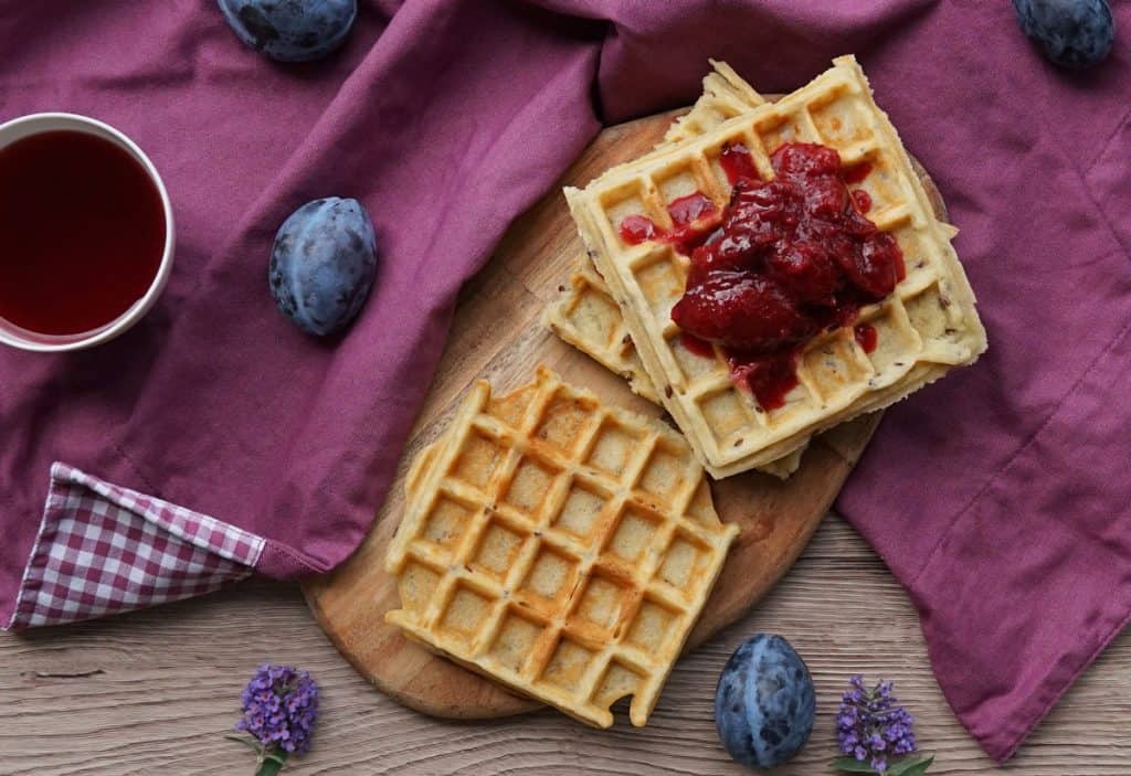 Rezept für vegane Waffeln