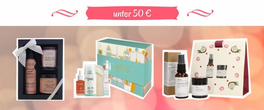 Die schönsten Naturkosmetik-Geschenksets für Weihnachten