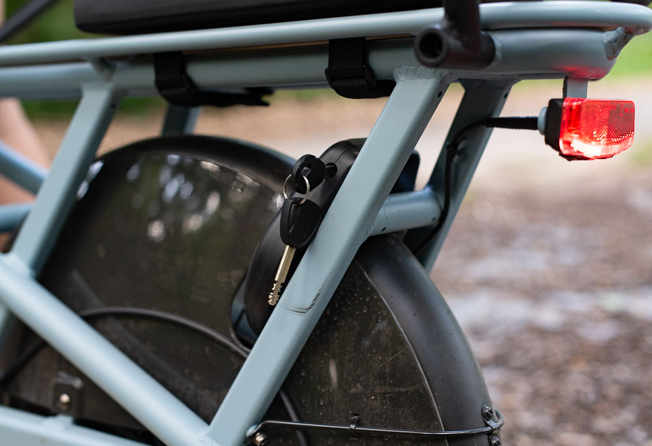 wegfahrsperre lastenrad decathlon