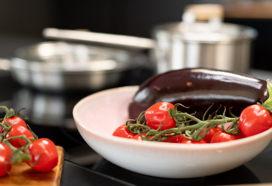 gesundes kochen frisches gemuese